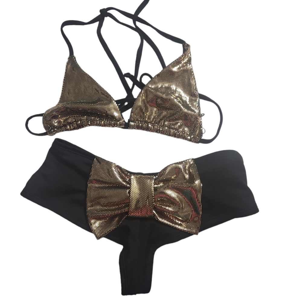 Lolli Beach Candy Gold Bikini